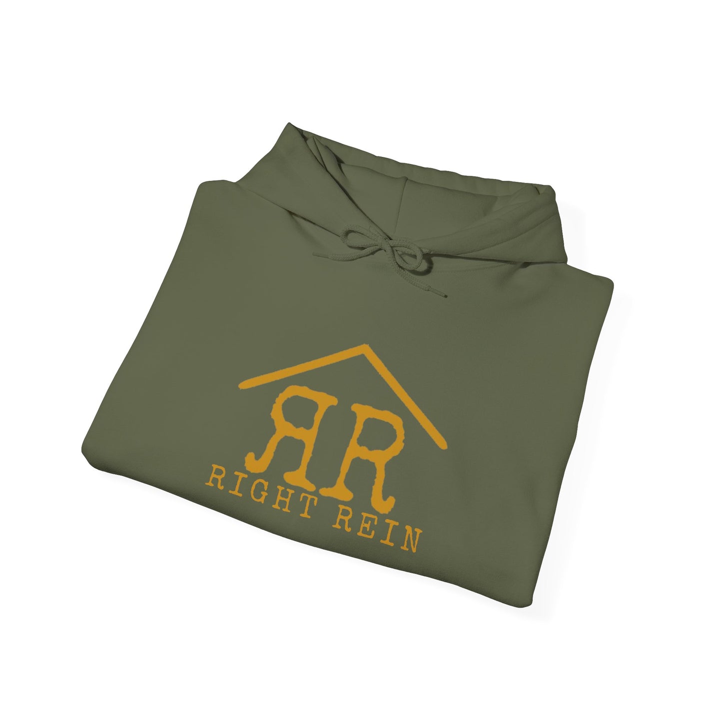 Right Rein Heavy Blend Cozy Casual Unisex Hoodie