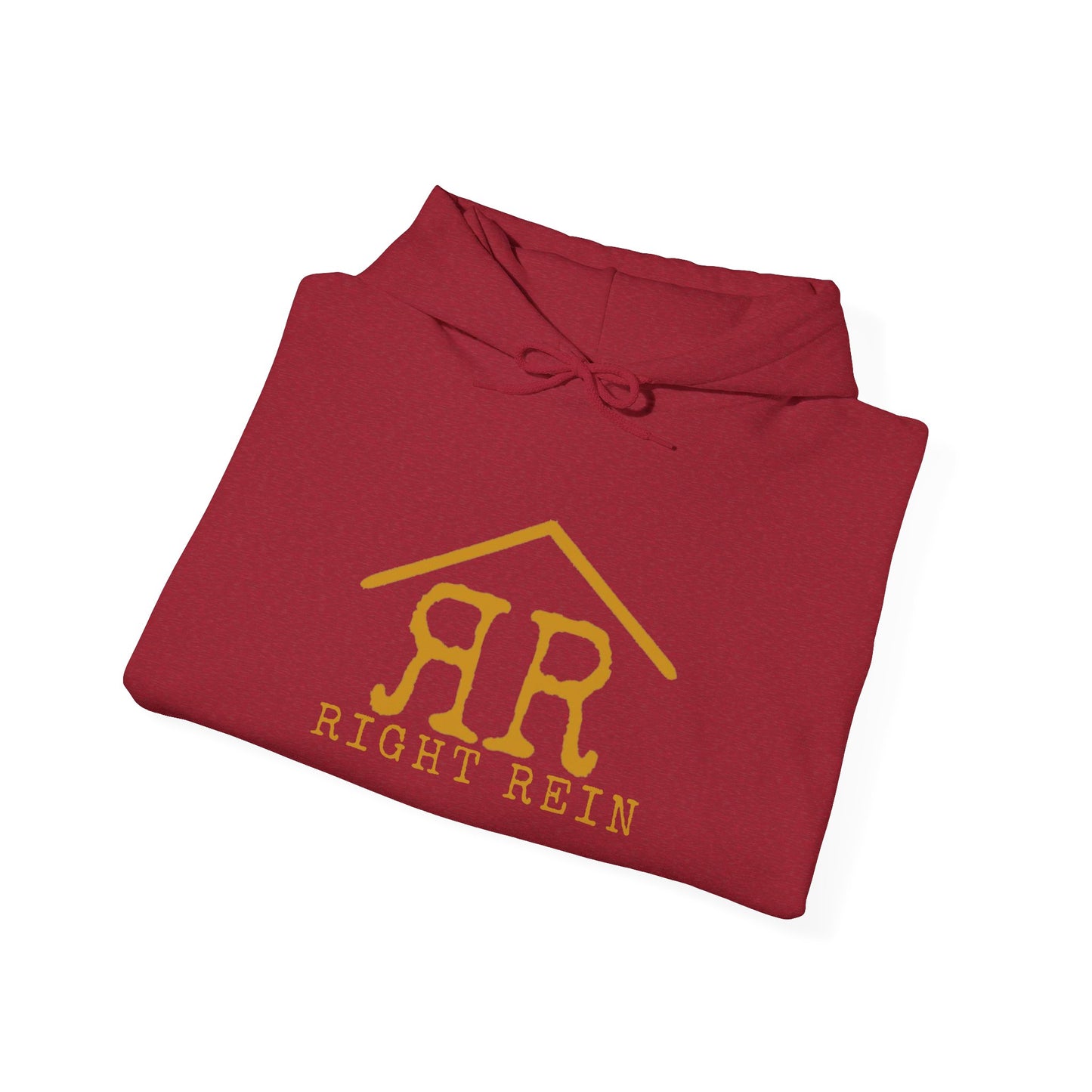 Right Rein Heavy Blend Cozy Casual Unisex Hoodie