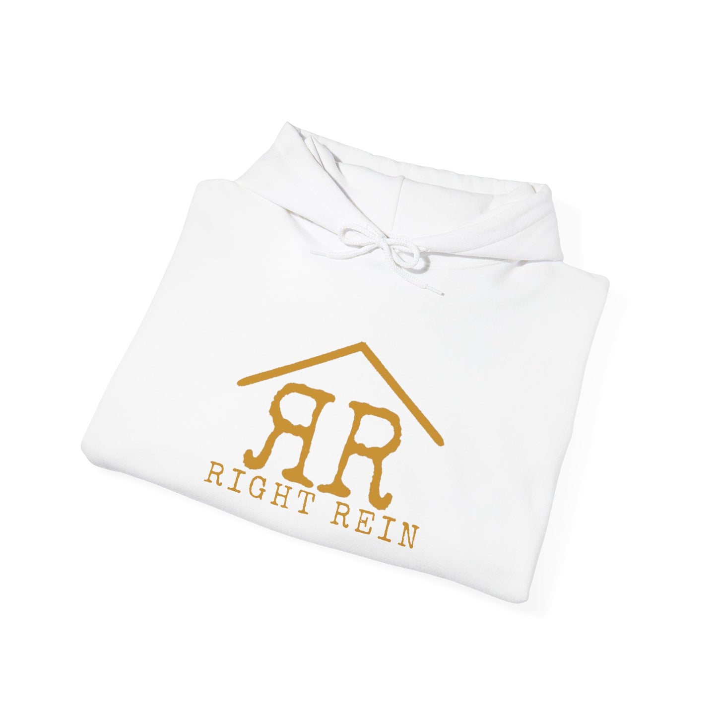 Right Rein Heavy Blend Cozy Casual Unisex Hoodie