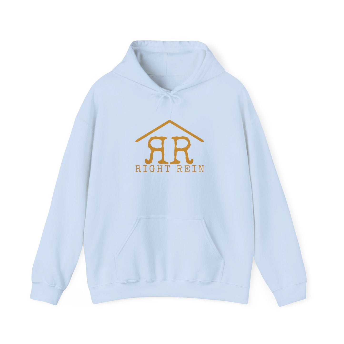 Right Rein Heavy Blend Cozy Casual Unisex Hoodie