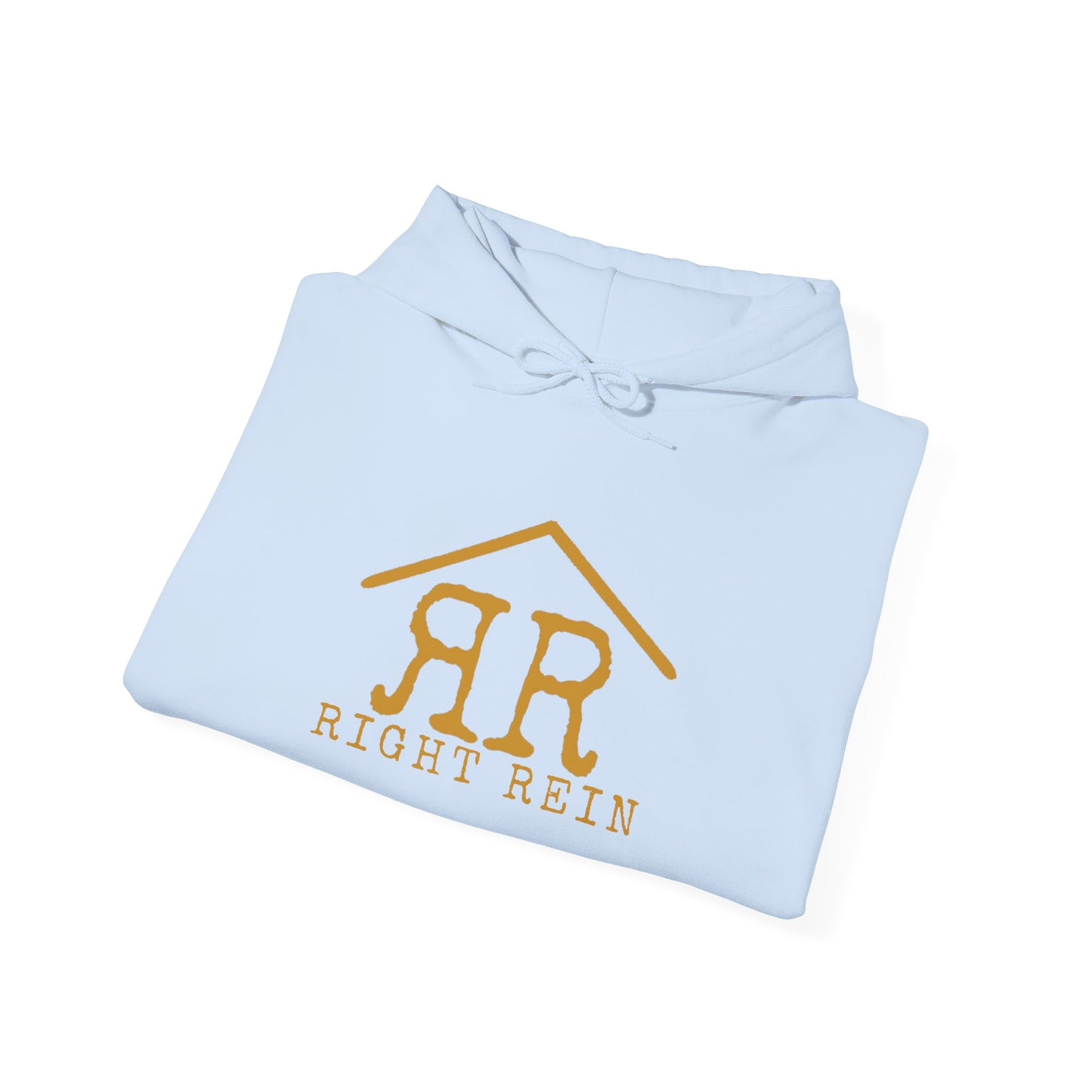 Right Rein Heavy Blend Cozy Casual Unisex Hoodie